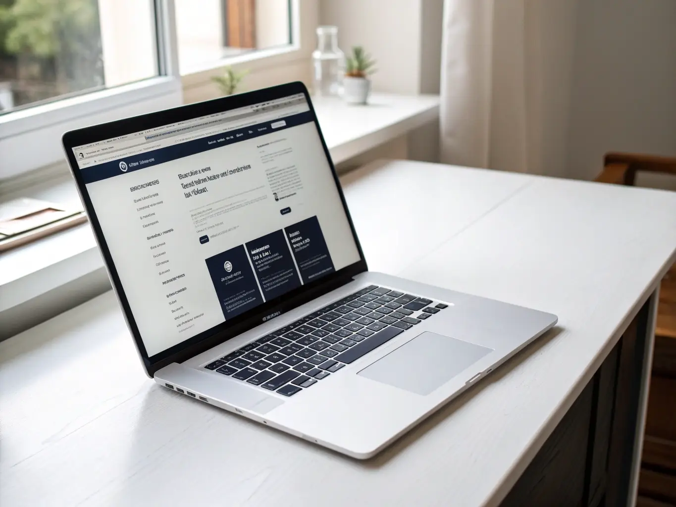 A sleek, modern interface of the Betnova.be website displayed on a laptop screen, showcasing the user-friendly design and easy navigation.